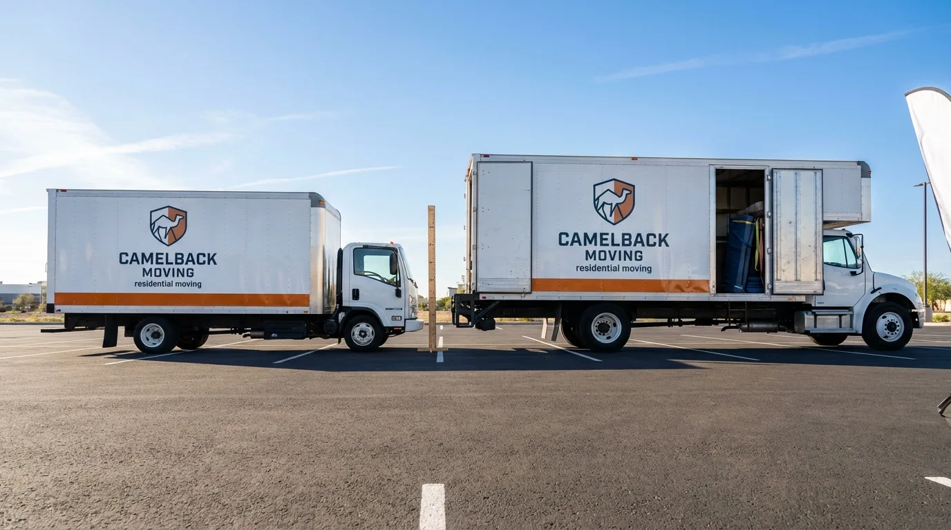 Moving truck size capacity guide in Taylorsville